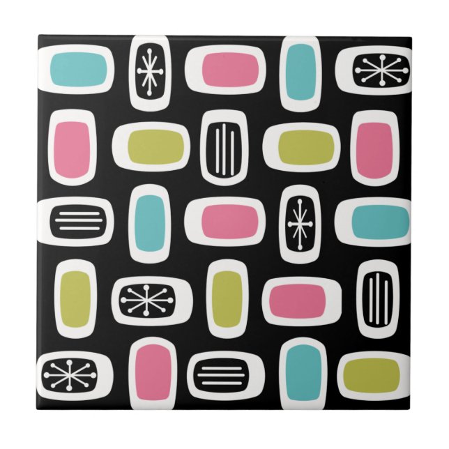 Svartfärgade, Rundade rektanglar, MCM-rundade, und Kakelplatta (Framsidan)