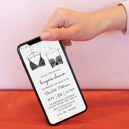 Svartfärgsfärg, Lingerie-Möhippa, Snöre Inbjudningar