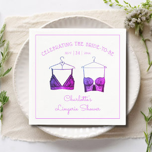 Svartfärgsfärg, Lingerie-Möhippa, Snöre Pappersservett