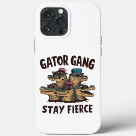 Svartfet Gator Gang iPhone 13 Pro Max-Caseser