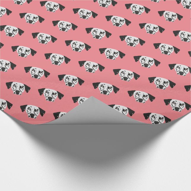 Svartfläckig Dalmatisk Hund Presentpapper (Hörn)