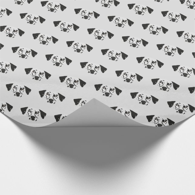 Svartfläckig Dalmatisk Hund Presentpapper (Hörn)