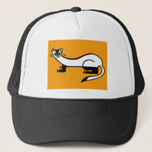Svartfostrad FERRET- Wildlife-krigare - Natur - Keps
