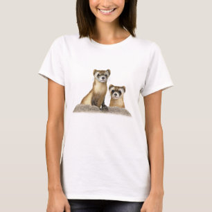 Svartfotad iller Duo T-shirt