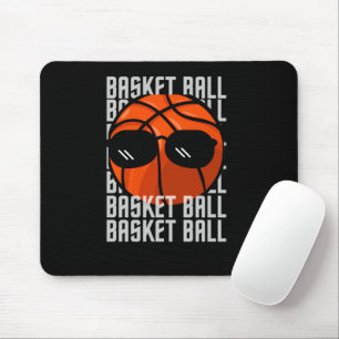 Svartglasögon från basket musmatta