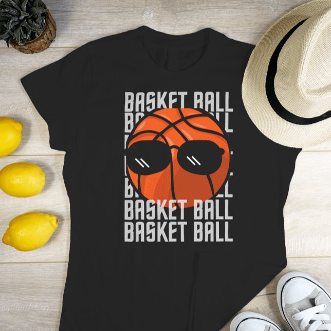 Svartglasögon från basket t shirt (Basketball Black Glasses T-Shirt
)