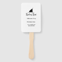 Svarthattsdetaljer i bus eller godis Halloween fes