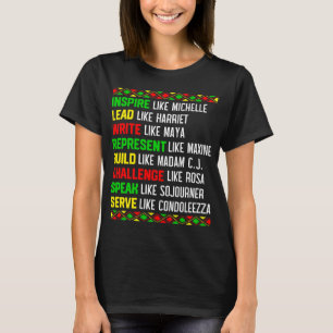 Svarthistorik, stolt Afrikas Amerikansk historia-m T Shirt