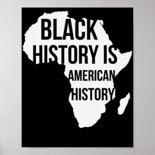 Svarthistoriken är Amerikansk historia (2) Poster
