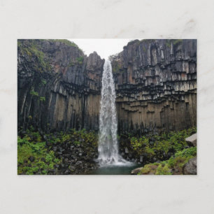 Svartifoss, Island Vykort