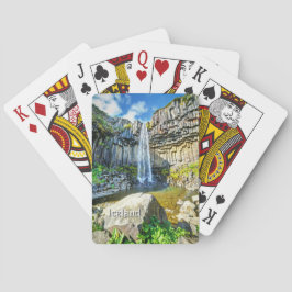 Svartifoss Waterfall, Island Casinokort