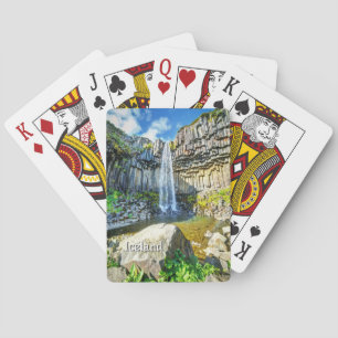 Svartifoss Waterfall, Island Casinokort