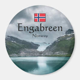 Svartisen Glacier Norge Magnet
