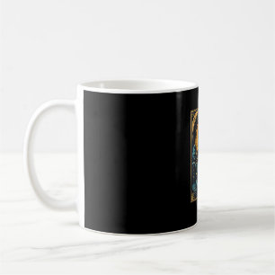 Svartkaffekatortet oktult kaffemugg
