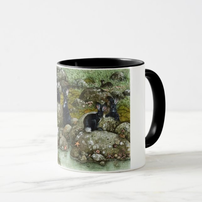 Svartkanterna Hy-Brasil Mugg (Framsida höger)