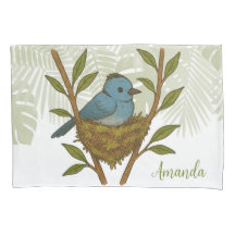 Svartkapad monarch som finns bland Löven