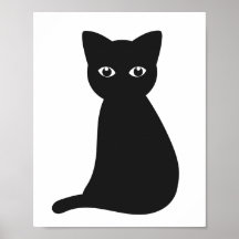 Svartkatt Poster