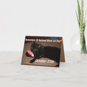 Svartkattdag Kort