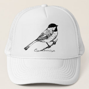 Svartklädd Chickadee Thunder_Cove Keps