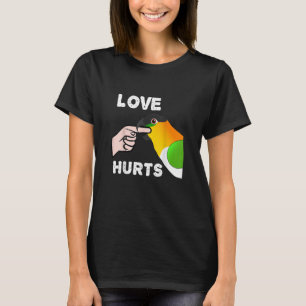 Svartkorkad kaikpapegoja Kärlek Ontr T Shirt
