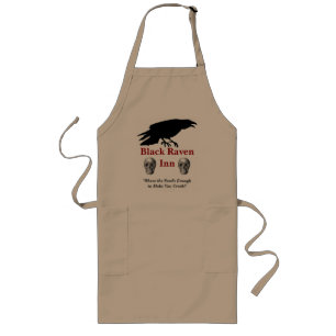 Svartkorpen Inn Apron Långt Förkläde