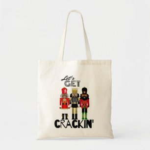 Svartkrackare "Crackin" Tote Bag Tygkasse