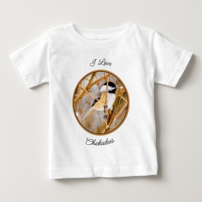 Svartkronad mes - Originalfotografi T Shirt (Framsida)