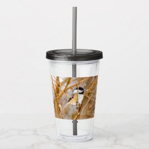 Svartkronad mes - Originalfotografi Take Away Mugg