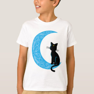 Svartkudde Måne sjöman Mamma T Shirt