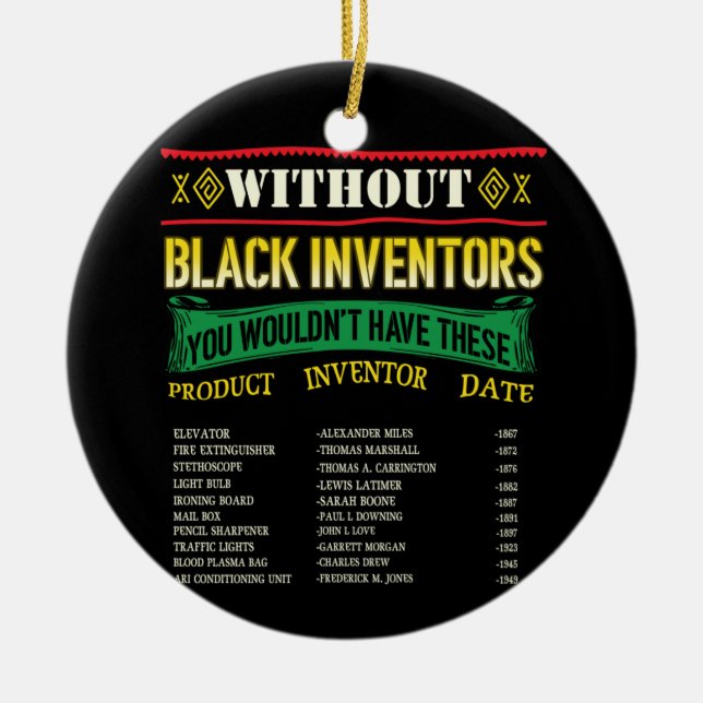 Svartlagerhistorik månad julgransprydnad keramik (Framsidan)