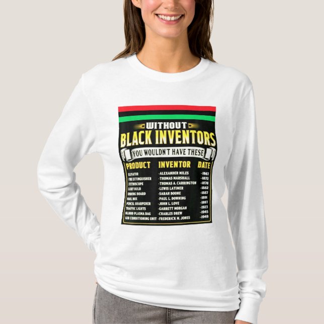 Svartlagerhistorik månad t shirt (Framsida)