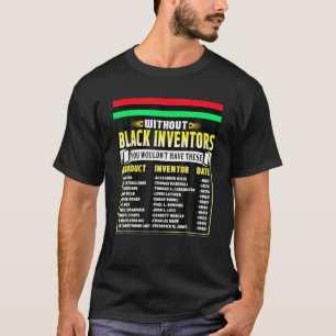 Svartlagerhistorik månad t shirt