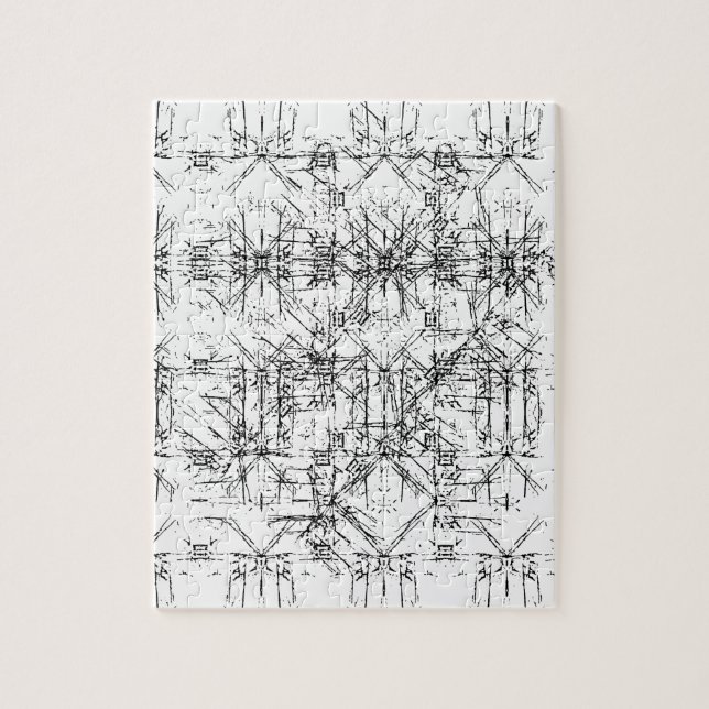 Svartlinjerpussel Pussel (Vertikal)