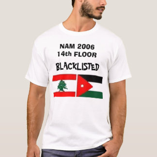 Svartlistar det 14th golv för NAM 2006 T-shirt