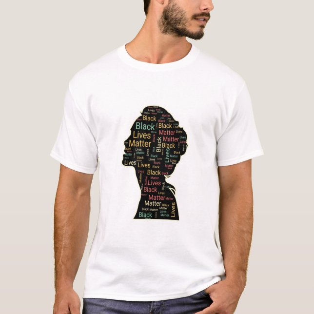 Svartlivar - huvudform t shirt (Framsida)