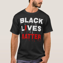 👊 Svartlivar Matter-inspirationsincitat T Shirt