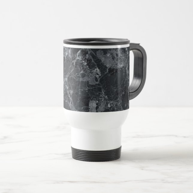 Svartmarmor struktur resemugg (Framsida höger)