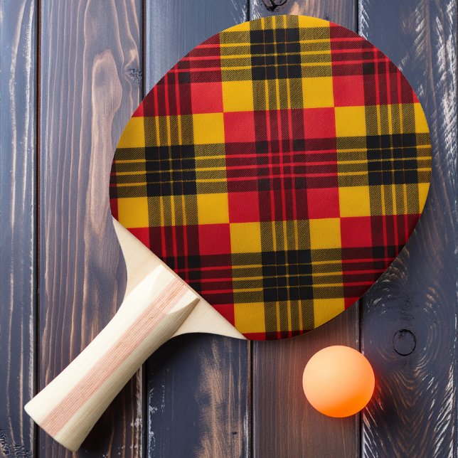 Svartnande Tartanmönster Pingisracket (Skapare uppladdad)