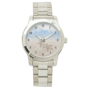 Svartnummer för stjärtfenor armbandsur