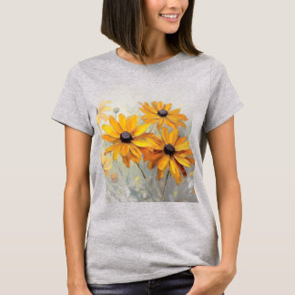 Svartögd Susan Flowers Women's Basic T-Shirt