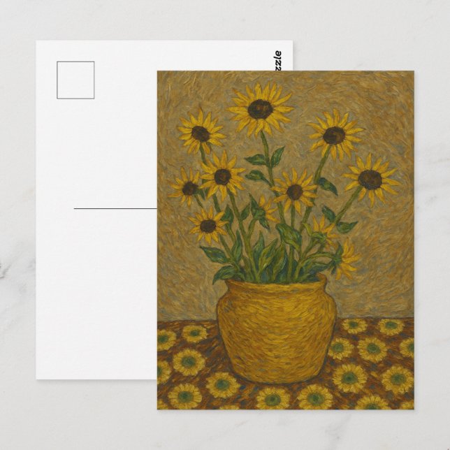 Svartögd Susan Postcard Vykort (Fram/baksida)