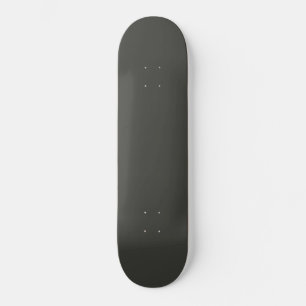 Svartoliver (fast färg) mini skateboard bräda 18,5 cm
