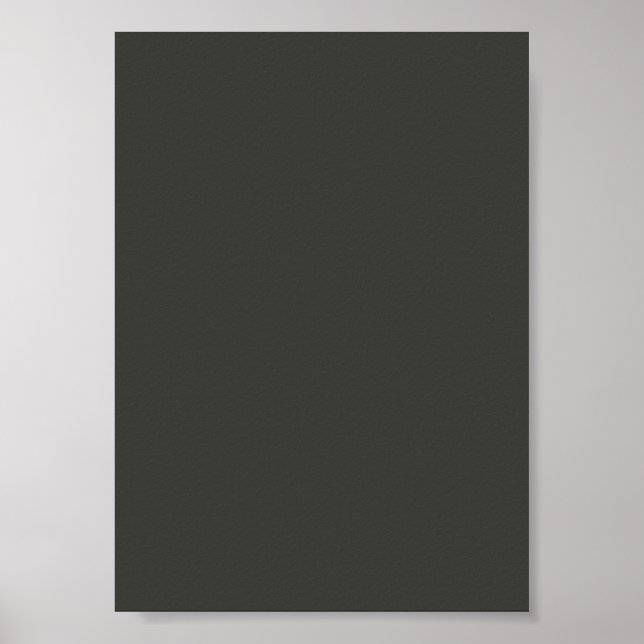 Svartoliver (fast färg) poster (Framsidan)