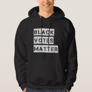 Svartomröstningar Matter Stencil Anpassningsbar F Hoodie
