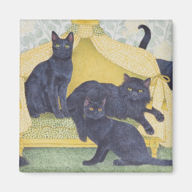 Svartsammet Magnet (Framsidan)