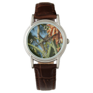 Svartsinnig Hummingbird under Flight Armbandsur