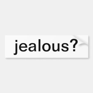 svartsjukt? bildekal