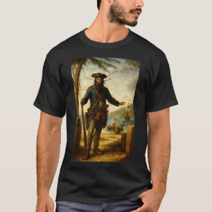 Svartskägg Piraten Med Rykande Skägg T Shirt