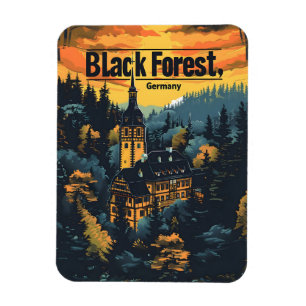 Svartskog Tyskland Magnet