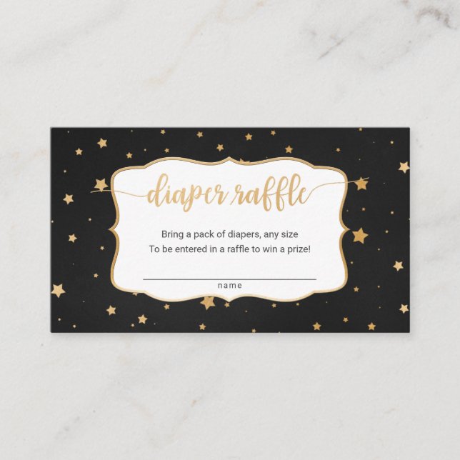 Svartstjärnig kalkbräda, guld, raffel biljett (Framsida)